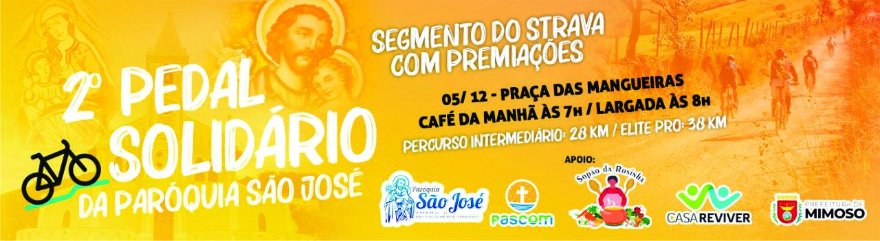 2° pedal solidário da paróquia São José