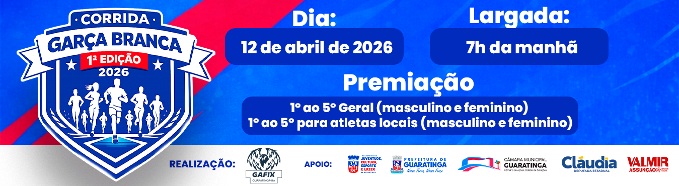 1ª Corrida Garça Branca