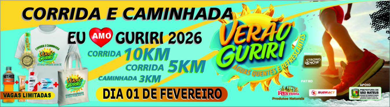 CORRIDA E CAMINHADA EU AMO GURIRI 2026