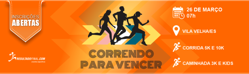 CORRIDA CORRENDO PARA VENCER 2023