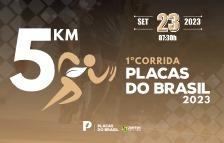 1ª CORRIDA PLACAS DO BRASIL - 5KM PDB