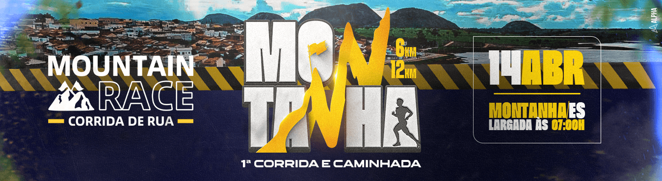 1º Corrida E caminhada MONTANHA 60Anos