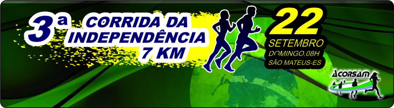 3ª Corrida da independência ACORSAM 2019