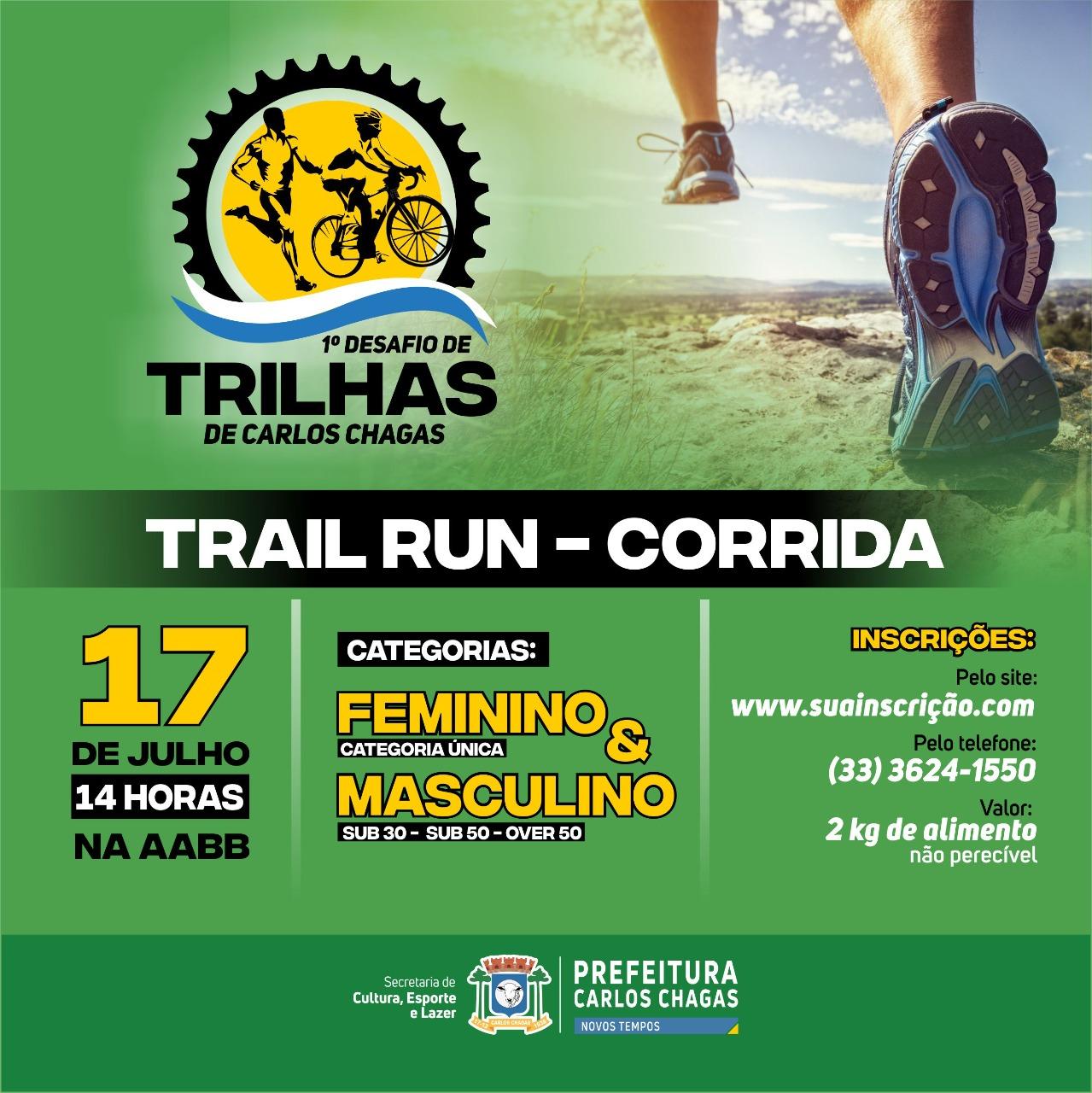 1° DESAFIO DE TRILHAS DE CARLOS CHAGAS - MG (TRAIL RUN)