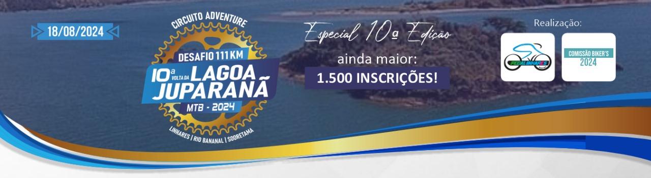 10° PASSEIO CICLISTICO VOLTA DA LAGOA JUPARANA - 2024