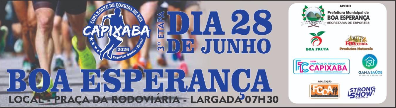 3ª Etapa CNC 2026 - BOA ESPERANÇA